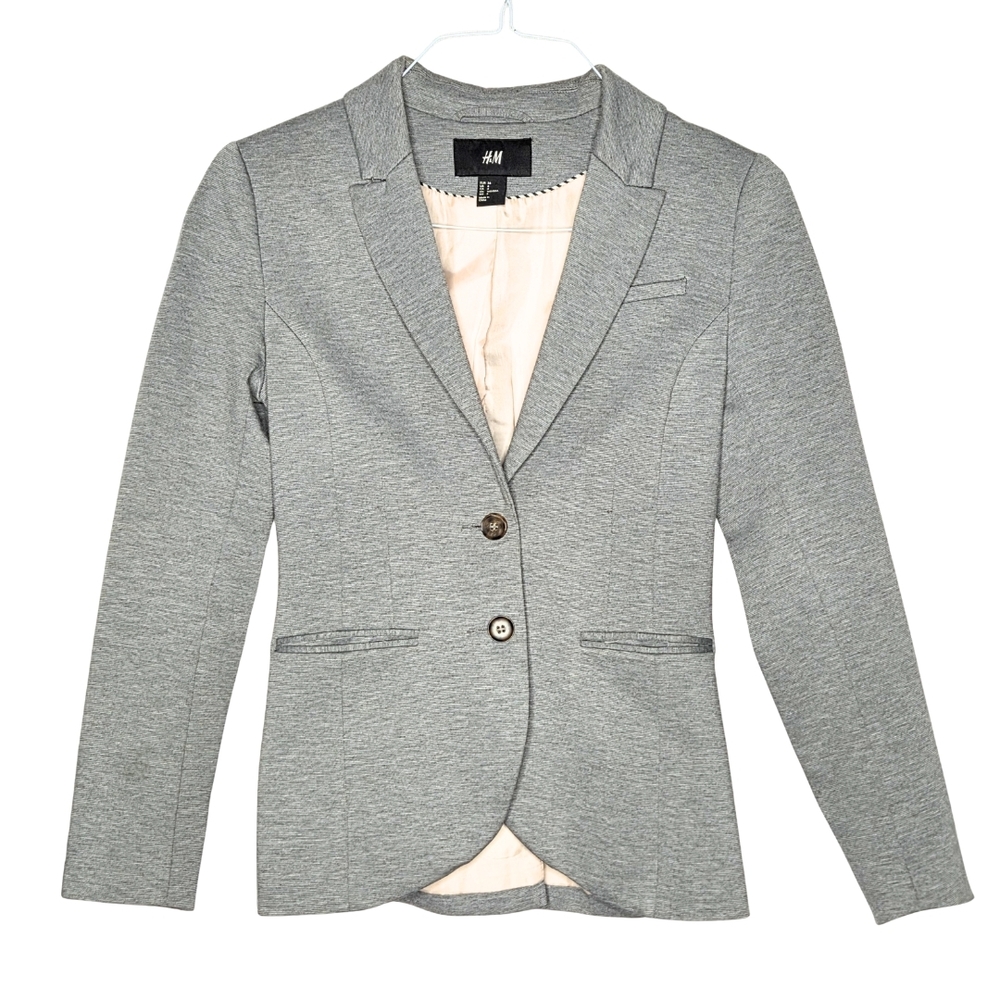 H&M Classic Gray Blazer for Women
